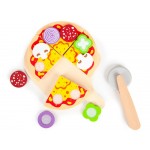 Cuptor Pizza pentru copii din lemn - Set de jucarie cu ingrediente incluse Cuptor Pizza pentru copii din lemn - Set de jucarie cu ingrediente incluse